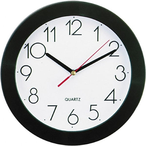 Universal Bold Round Wall Clock - DS UNV10421 VMG FED FOUND PLATINUM - DS