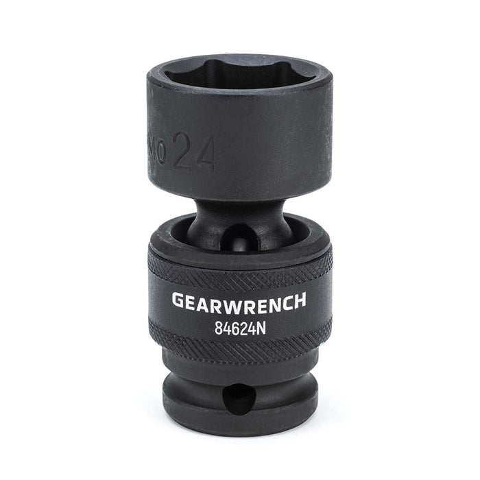 GEARWRENCH 84624N Ind Impact Skts 1/2"Drv Std Lt