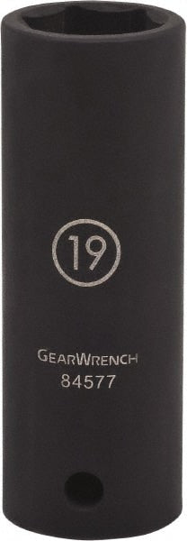 GEARWRENCH 84577N Ind Impact Skts 1/2"Drv Std Lt