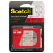Scotch Extreme Fasteners, 1" x 1", White, 6/Pack - DS MMMRFD7020 VMG FED FOUND PLATINUM - DS