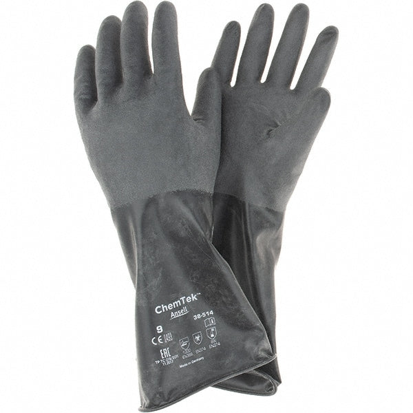 Ansell 38-514-9 Gloves Chemical Resistant