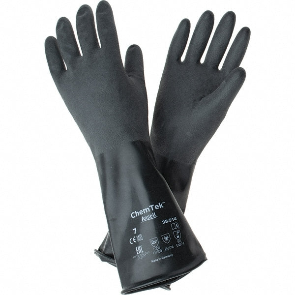 Ansell 38-514-7 Gloves Chemical Resistant