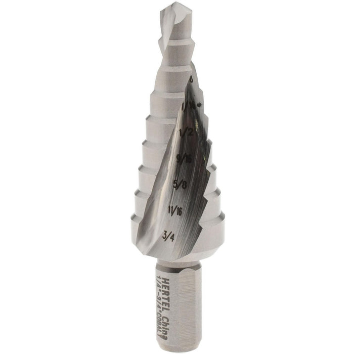 Hertel SDD43274612 Cobalt Step Drill