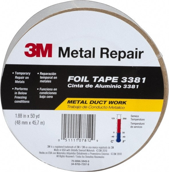 3M 7100141702 Tape(Aluminum,Duct & Magnetic)