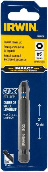 Irwin IWAF33SQ2 Hex Blade Screwdriver Bits