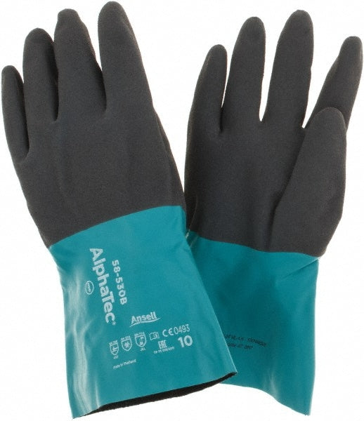 Ansell 58-530B-10 Gloves Chemical Resistant