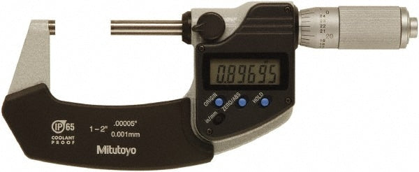 Mitutoyo 293-345-30CAL Std Spdl Outsd Micromts -6"Ele