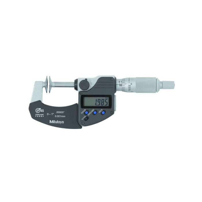 Mitutoyo 323-350-30CAL Disc Anvil Outside Micrometers