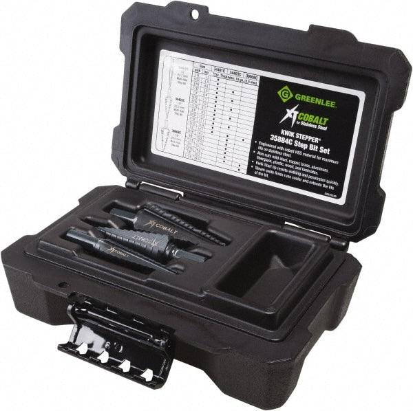 Greenlee 35884C Combination Drill Set