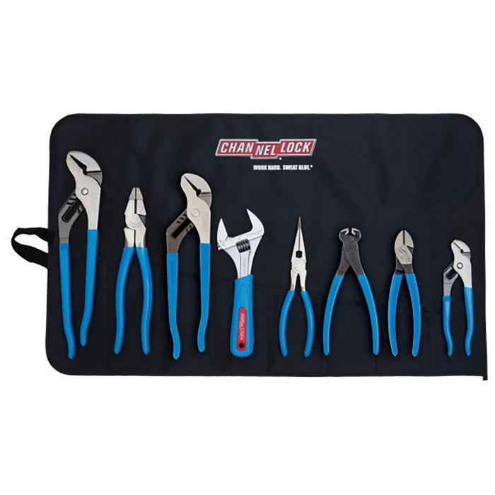 Channellock Tool Roll-8 Plier Sets