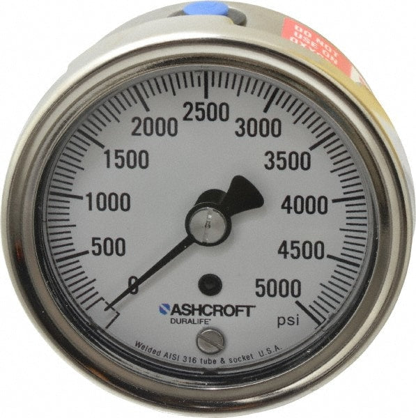 Ashcroft 83250 Quality Filled Gauge 2.5,3.5"