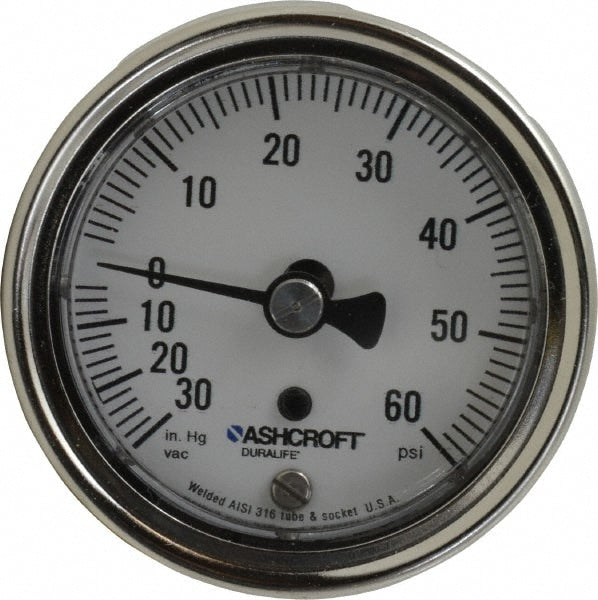 Ashcroft 82120 Quality Filled Gauge 2.5,3.5"