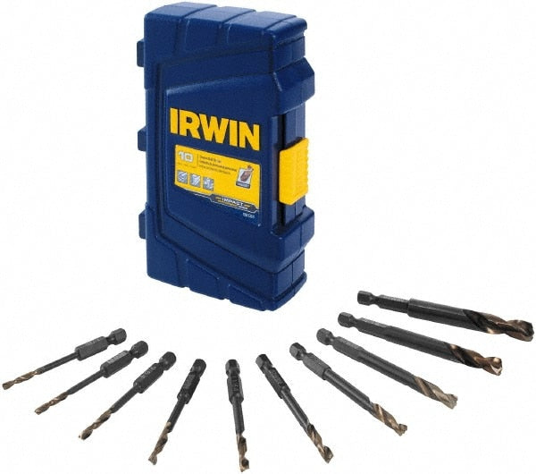 Irwin 1881324 Hss Jobber Drills-Blk 118 Deg