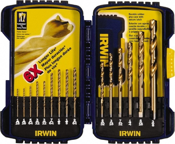 Irwin 3018009 Jobber Drill Set