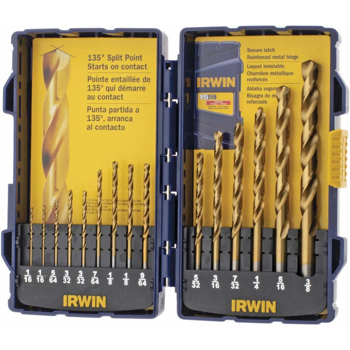 Irwin 4935607 Jobber Drill Set