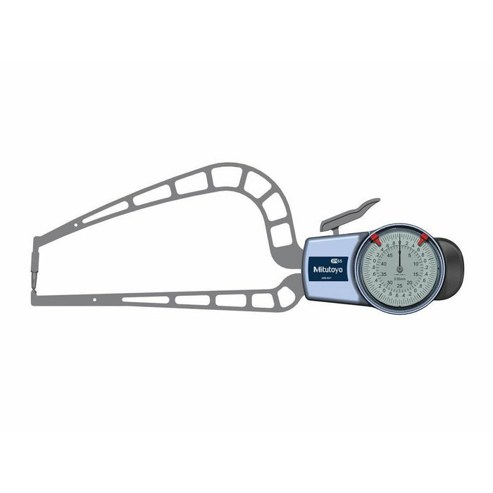 Mitutoyo 209-455 Outside Dial Reading Calipers