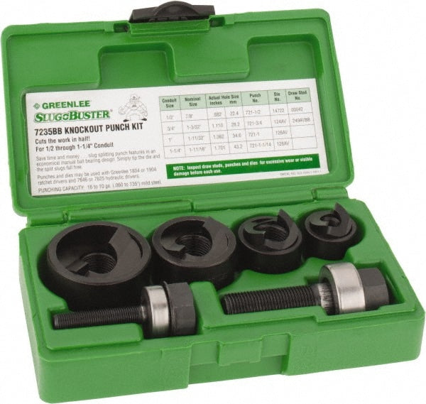 Greenlee 7235BB K.O. Punch Set