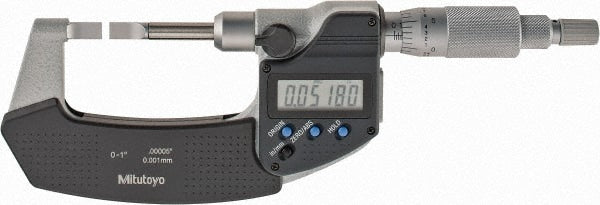 Mitutoyo 422-330-30 Blade Anvil Outside Micrometer