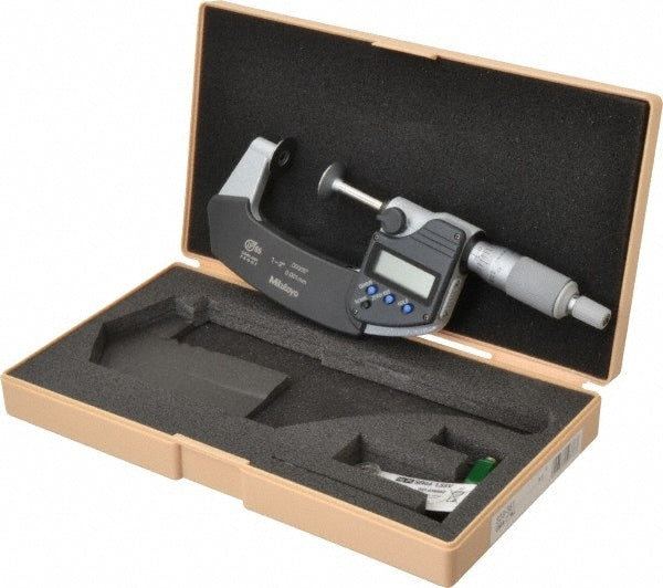 Mitutoyo 323-351-30 Disc Anvil Outside Micrometers