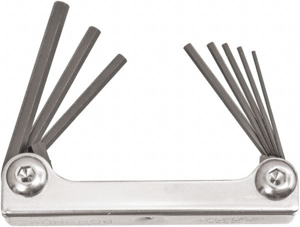 Bondhus 14590 "L" Hex Key Sets Inch