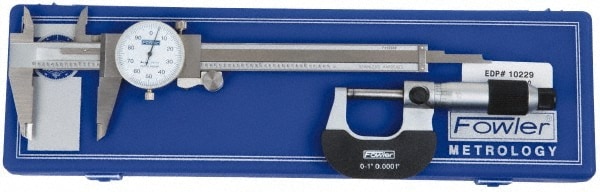 Fowler 52-095-018 Caliper & Micrometer