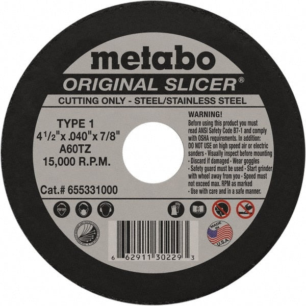 Metabo 655331000 Cut Off Wheels