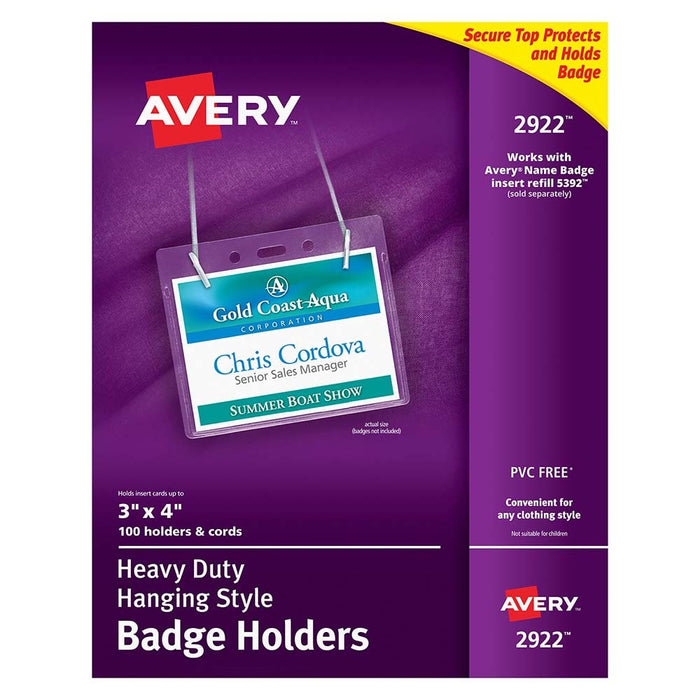 AVERY 02922 Badge Holder