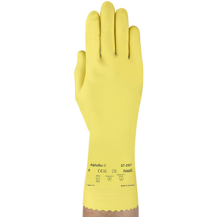 Ansell 87-297-8 Gloves Chemical Resistant