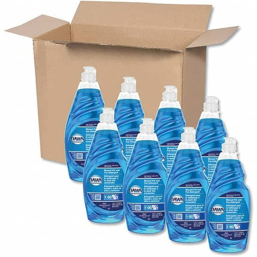 Dawn Manual Pot/Pan Dish Detergent, 38 oz Bottle, 8/Carton - DS PGC45112CT VMG FED PROMO - DS