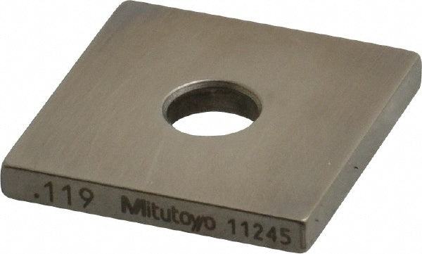 Mitutoyo 614159-531 Ind Grd 0 Gage Blk Stl Square