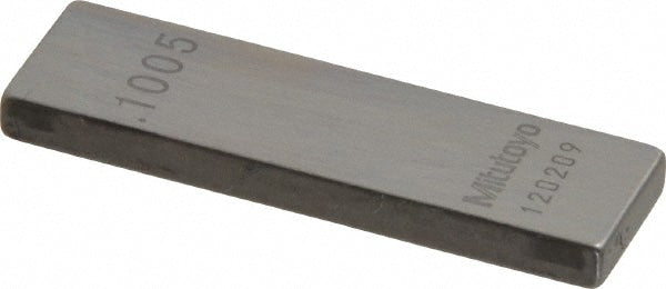 Mitutoyo 611125-541 Ind Grd 1 Gage Blk Stl Retang