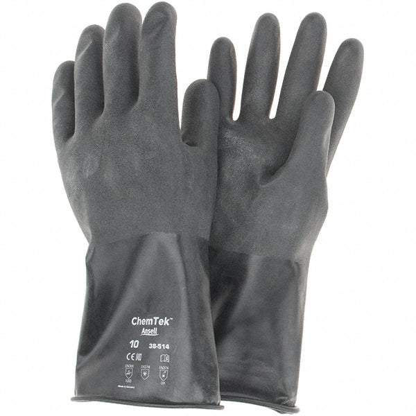 Ansell 38-514-10 Gloves Chemical Resistant