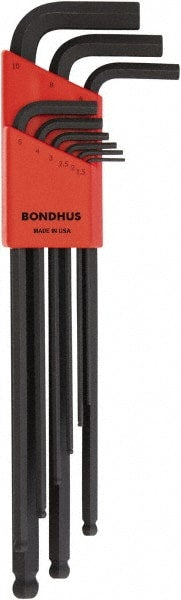 Bondhus 16099 "L" Hex Key Sets Inch