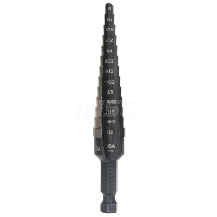 Irwin 10231CB Cobalt Step Drill