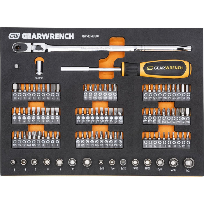 GEARWRENCH GWMSMBS01 Ratcheting Screwdrivers