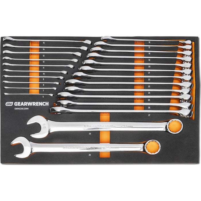 GEARWRENCH GWMSCWL12MM Combination Wrench Sets