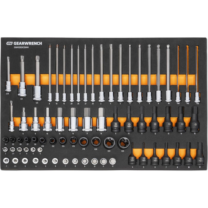 GEARWRENCH GWMSBSKCBMM Socket Sets