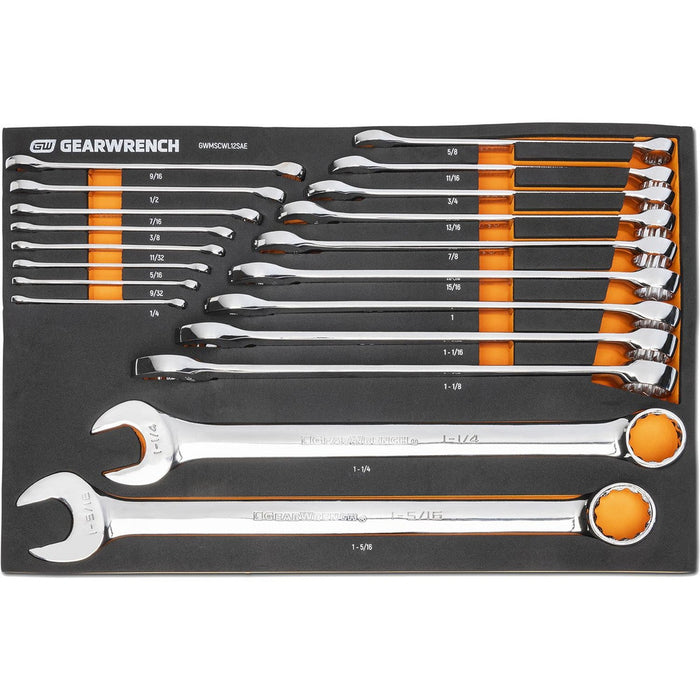 GEARWRENCH GWMSCWL12SAE Combination Wrench Sets