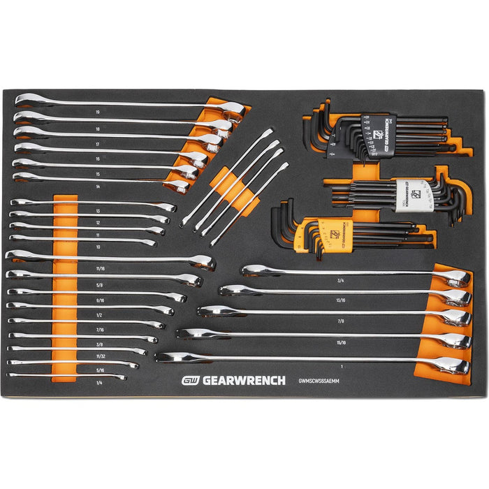 GEARWRENCH GWMSCWS6SAEMM Combination Wrench Sets