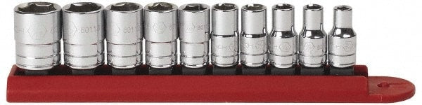 GEARWRENCH 80303 Socket Set 1/4"Drive Std Lgth