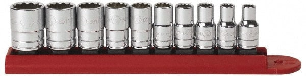 GEARWRENCH 80307D Socket Set 1/4"Drive Std Lgth