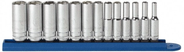 GEARWRENCH 80304 Socket Set 1/4"Drive Deep Lght