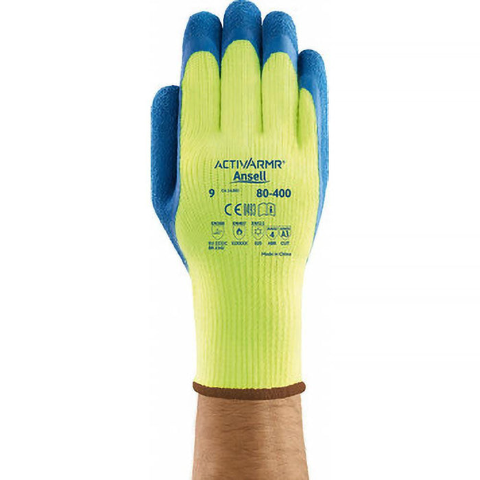 Ansell 80-400-7 Gloves Rubber Coated