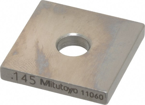 Mitutoyo 614185-531 Ind Grd 0 Gage Blk Stl Square