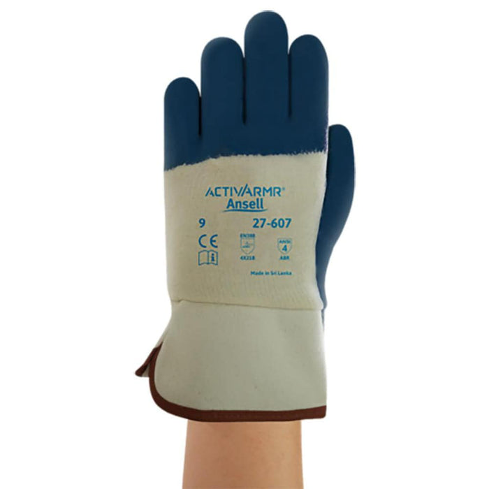 Ansell 27-607-8 Gloves Abrasive Resistant