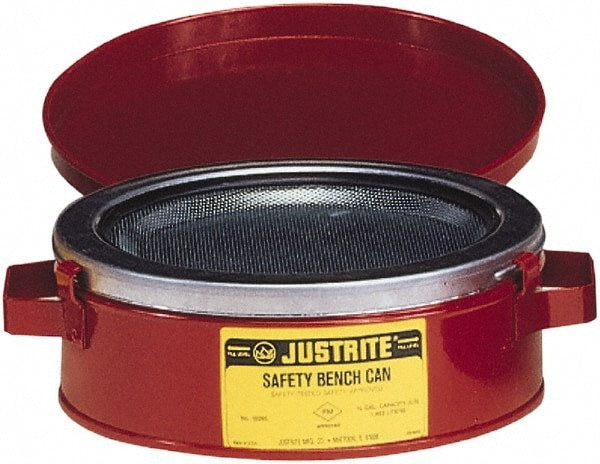 Justrite. 10175 Cans, Plunger/Bench