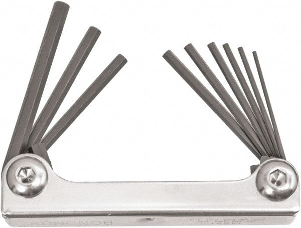 Bondhus 14591 "L" Hex Key Sets Inch