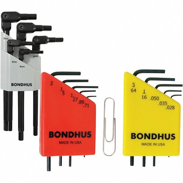 Bondhus 9951882/3138952 Hex Screwdrivers