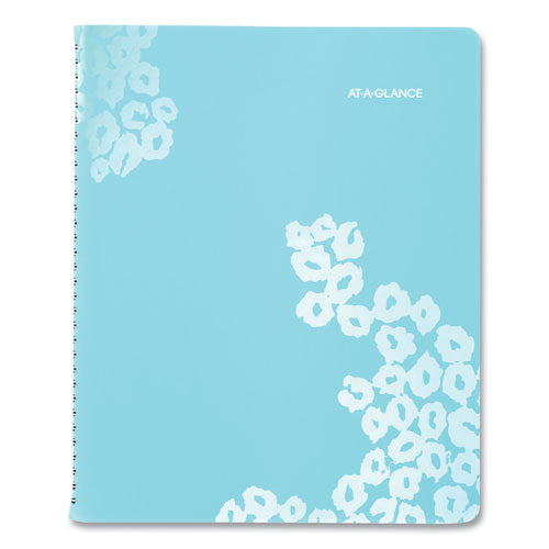 Wild Washes Weekly/monthly Planner, Flora And Fauna Artwork, 11 X 8.5, Blue Cover, 13-month: Jan 2025 To Jan 2026