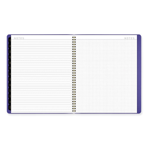 Contemporary Monthly Planner, 11.38 X 9.63, Purple Cover, 12-month (jan To Dec): 2025